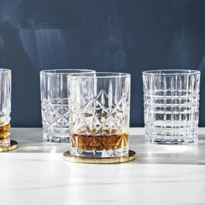 Nachtmann | Highland | Diamond Tumblers | 345 ml | Crystal | Set of 6