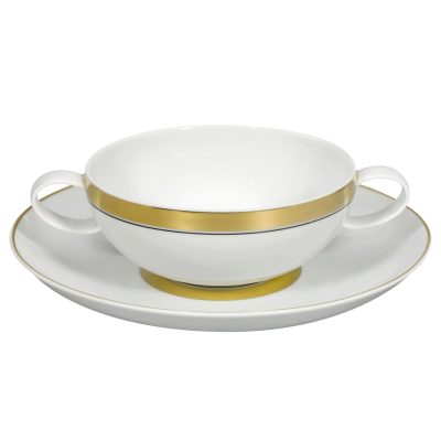 Consomme Cup & Saucer ( Set Of 4 )