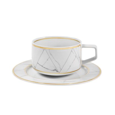 Tea Cup & Saucer ( Set Of 4 )