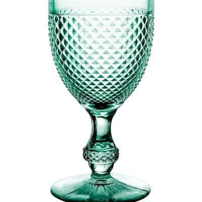 Set with 4 Water Goblets Mint Green