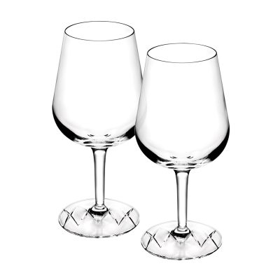 Set with 2 Red Wine Goblets