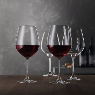 Spiegelau | Salute - Burgundy Glasses | 810 ml | Crystal | Clear | Set of 6