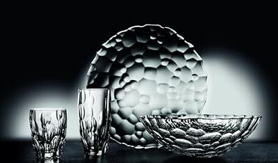 Nachtmann | Sphere | Salad Plate | Crystal | Clear | 23 cm | Set of 2
