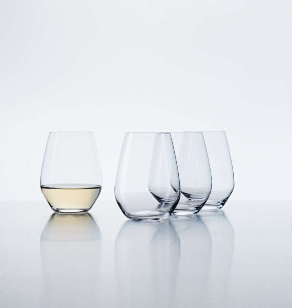 Spiegelau | Authentis Casual - White Wine/All Purpose Tumblers - Medium | 420 ml | Crystal | Clear | Set of 6