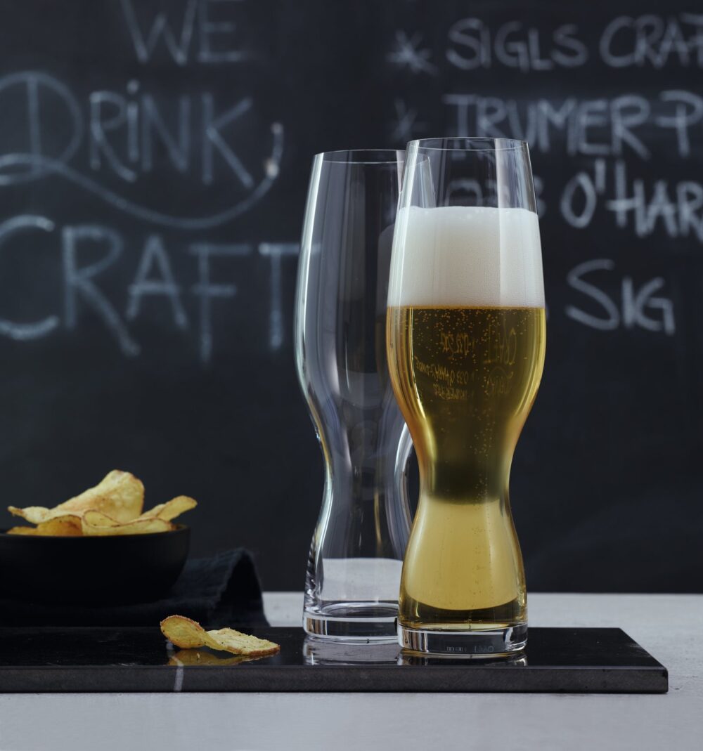 Spiegelau | Craft Beer Glasses - Pilsner | 380 ml | Crystal | Clear | Set of 6