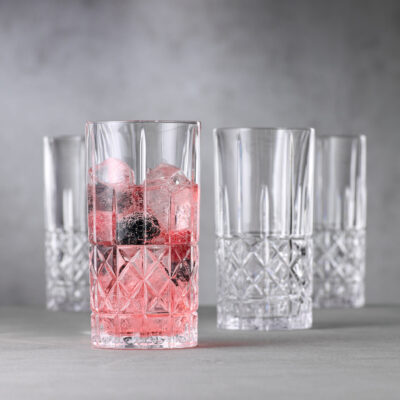 Spiegelau | Elegance - Long Drink Tumblers | 445 ml | Crystal | Clear | Set of 4