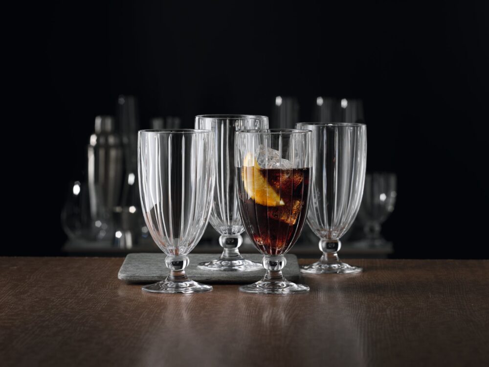 Spiegelau | Milano - Iced Beverage Glasses | 444 ml | Crystal | Clear | Set of 4