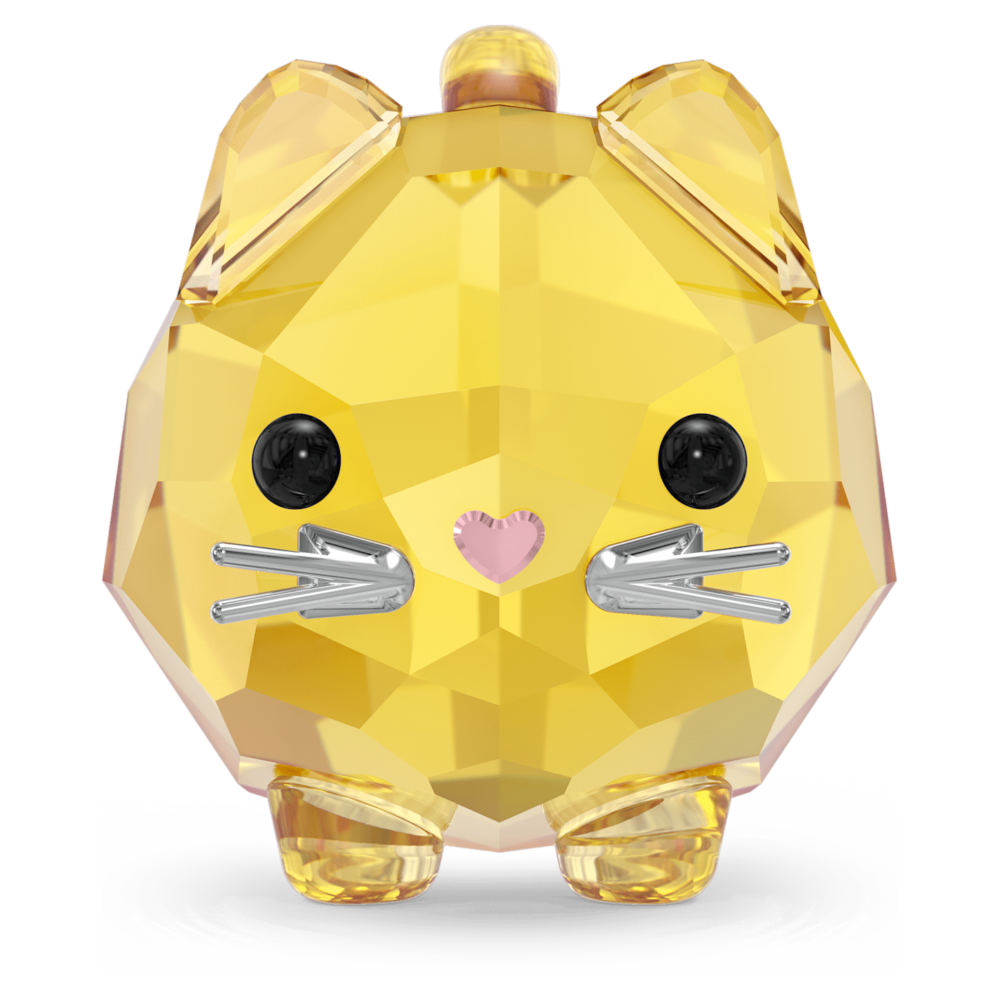  SWAROVSKI Chubby Cats Yellow Cat