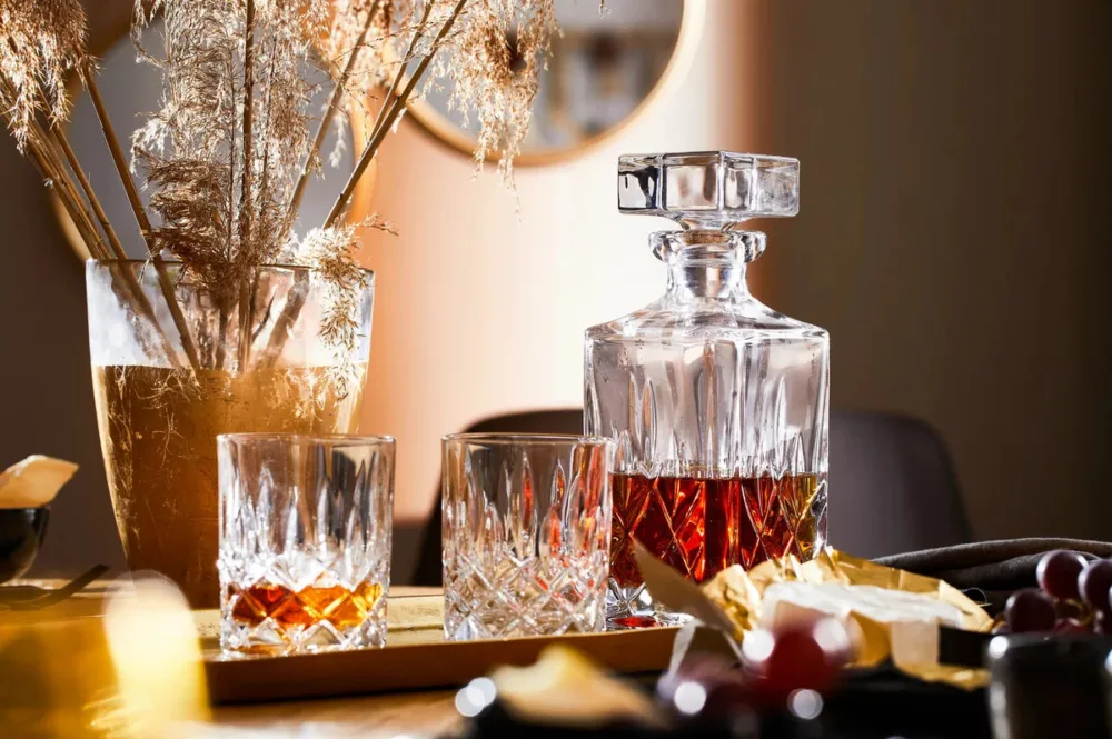 Nachtmann | Noblesse | Decanter & Tumbler Set | Crystal | Set Of 3