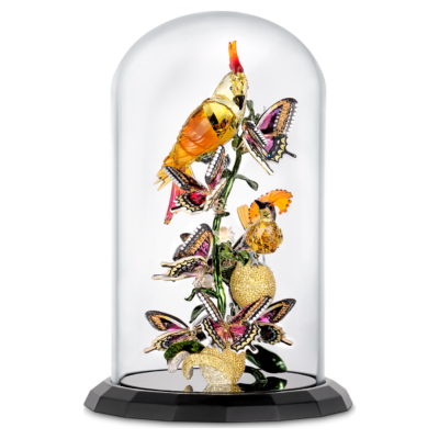  SWAROVSKI Idyllia Birds and Butterflies Bell Jar