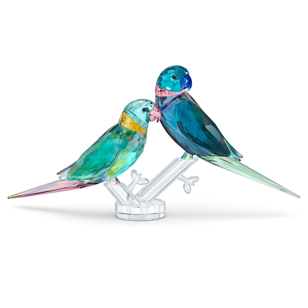  SWAROVSKI Jungle Beats Parakeet Couple Fife Fifer