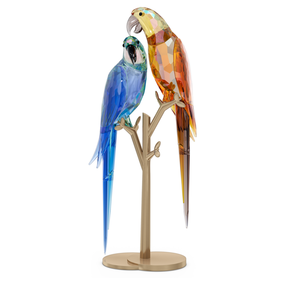  SWAROVSKI Jungle Beats Parrot Couple Bell Brio