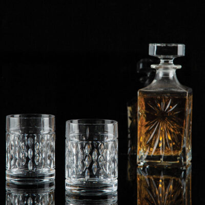 Nachtmann | Rain Drops | Whisky Tumbler | 345 ml | Crystal | Set of 6