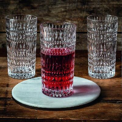 Nachtmann | Ethno | Long Drink Tumblers | 434 ml | Crystal | Set of 6