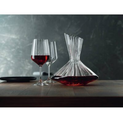 Spiegelau | Lifestyle - Decanter & Red Wine Glasses | 2.9 Litres & 630 ml | Crystal | Clear | Set of 3