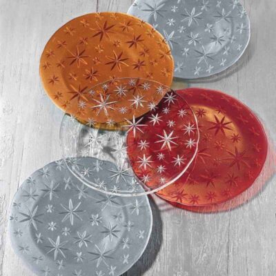 Nachtmann | Star | Plate | 32 cm | Silver | Crystal | 1 pc