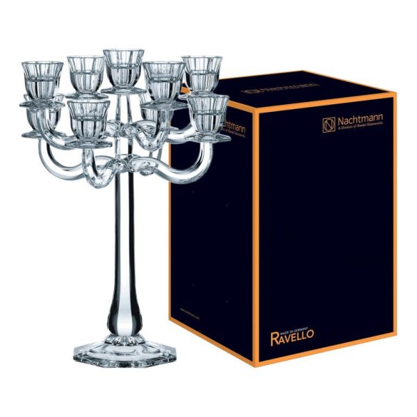 Nachtmann | Ravello | Candle Holder | 9-Armed | Crystal | 1 pc