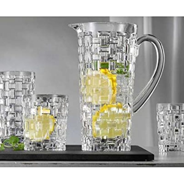 Nachtmann | Bossa Nova | Beverage Set - Pitcher & Tumblers | Crystal | Set of 5