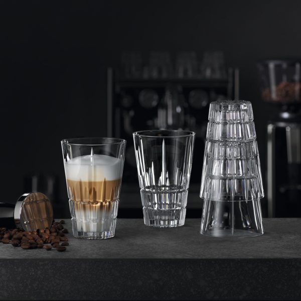 Spiegelau | Perfect Serve - Macchiato/Highball Glasses | 296 ml | Crystal | Clear | Set of 4