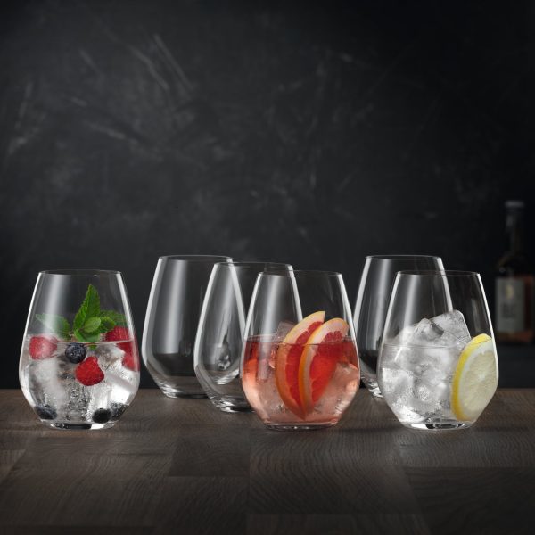 Spiegelau | Authentis Casual - All Purpose Tumblers | 460 ml | Crystal | Clear | Set of 6