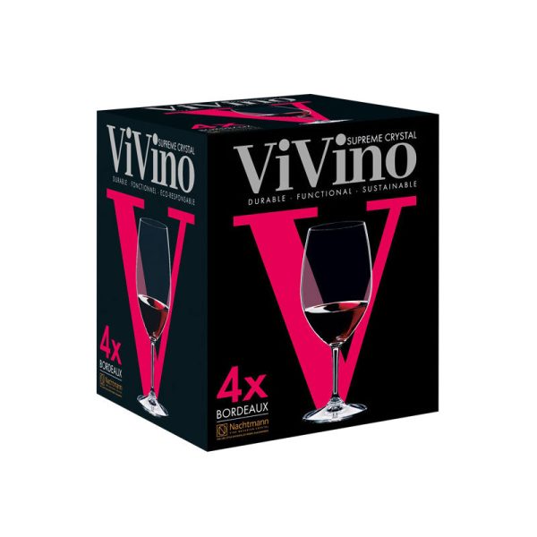 Nachtmann | Vivino | Bordeaux Glass | 610 ml | Crystal | Set of 6