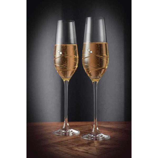 Diamante | Venezia Flute | 230 ml | Set of 2